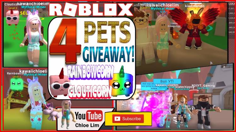 Roblox Mining Simulator Gamelog July 24 2018 Free Blog Directory - roblox pet simulator giveaways posts facebook