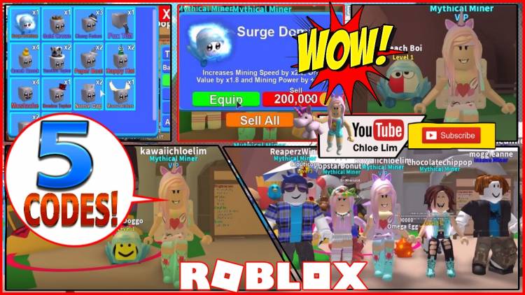 Roblox Mining Simulator Gamelog August 18 2018 Free Blog Directory - codes for dance your blox off roblox 2018
