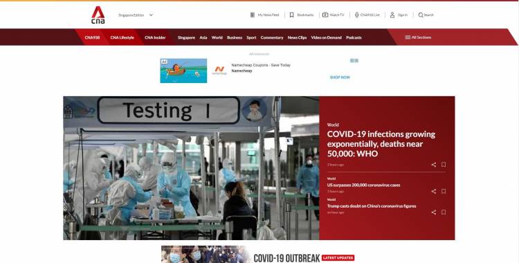 CNA - Breaking news, latest Singapore, Asia and world news - Free Blog Directory