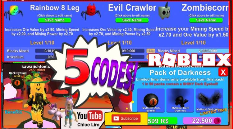 Roblox Mining Simulator Gamelog July 28 2018 Blogadr Codes To Be Crushed By A Speeding Wall - roblox fibv11 studio download